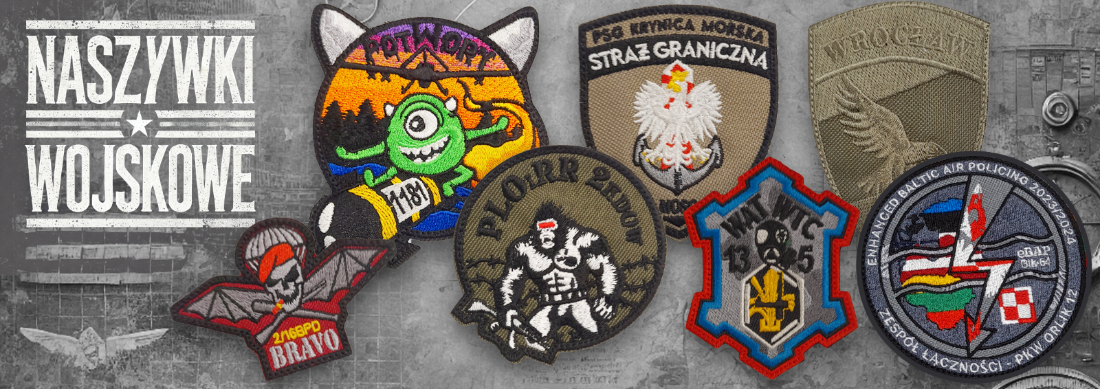 Naszywki wojskowe na zamówienie